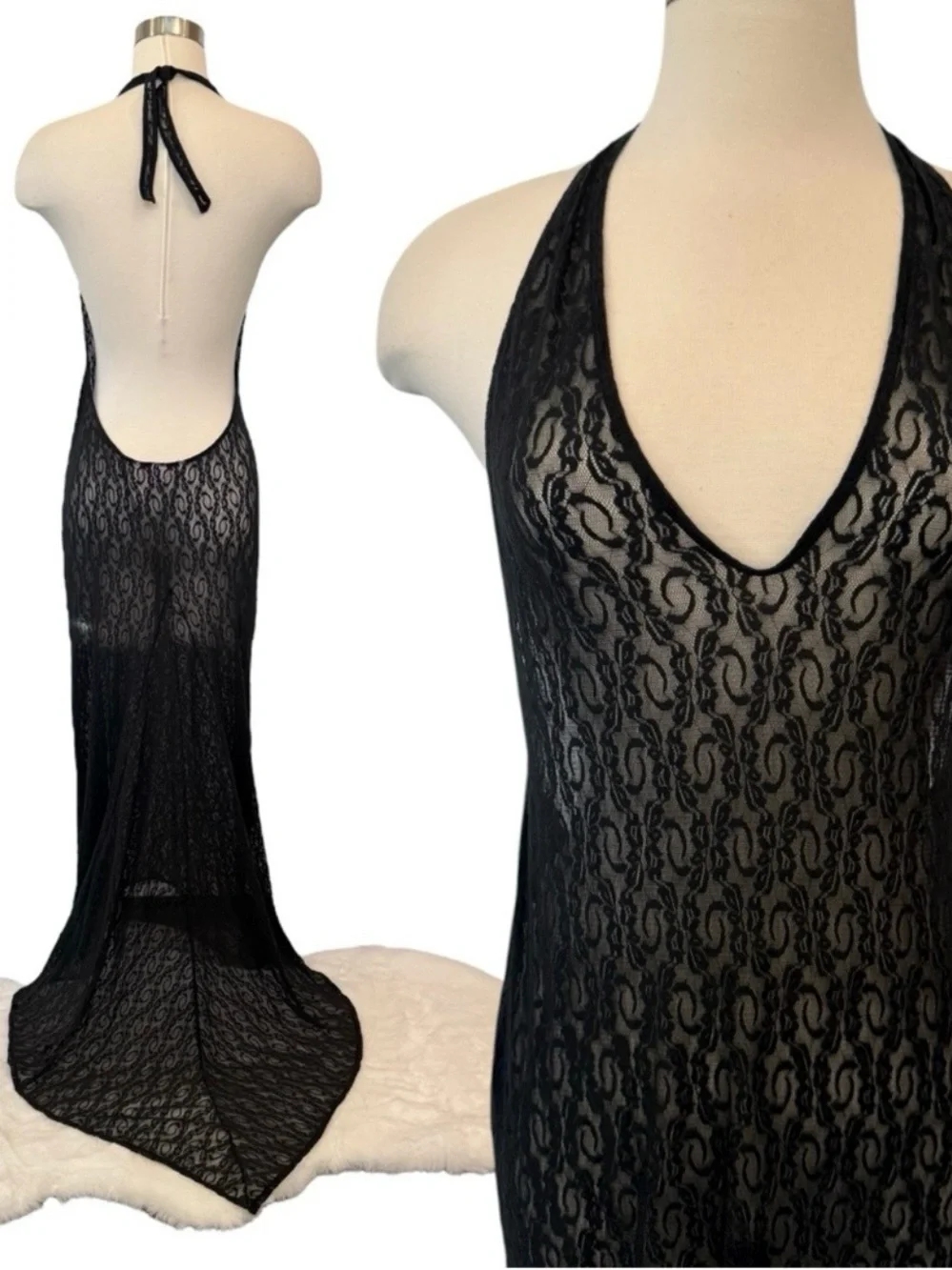 Victorias Secret dramatic fishnet